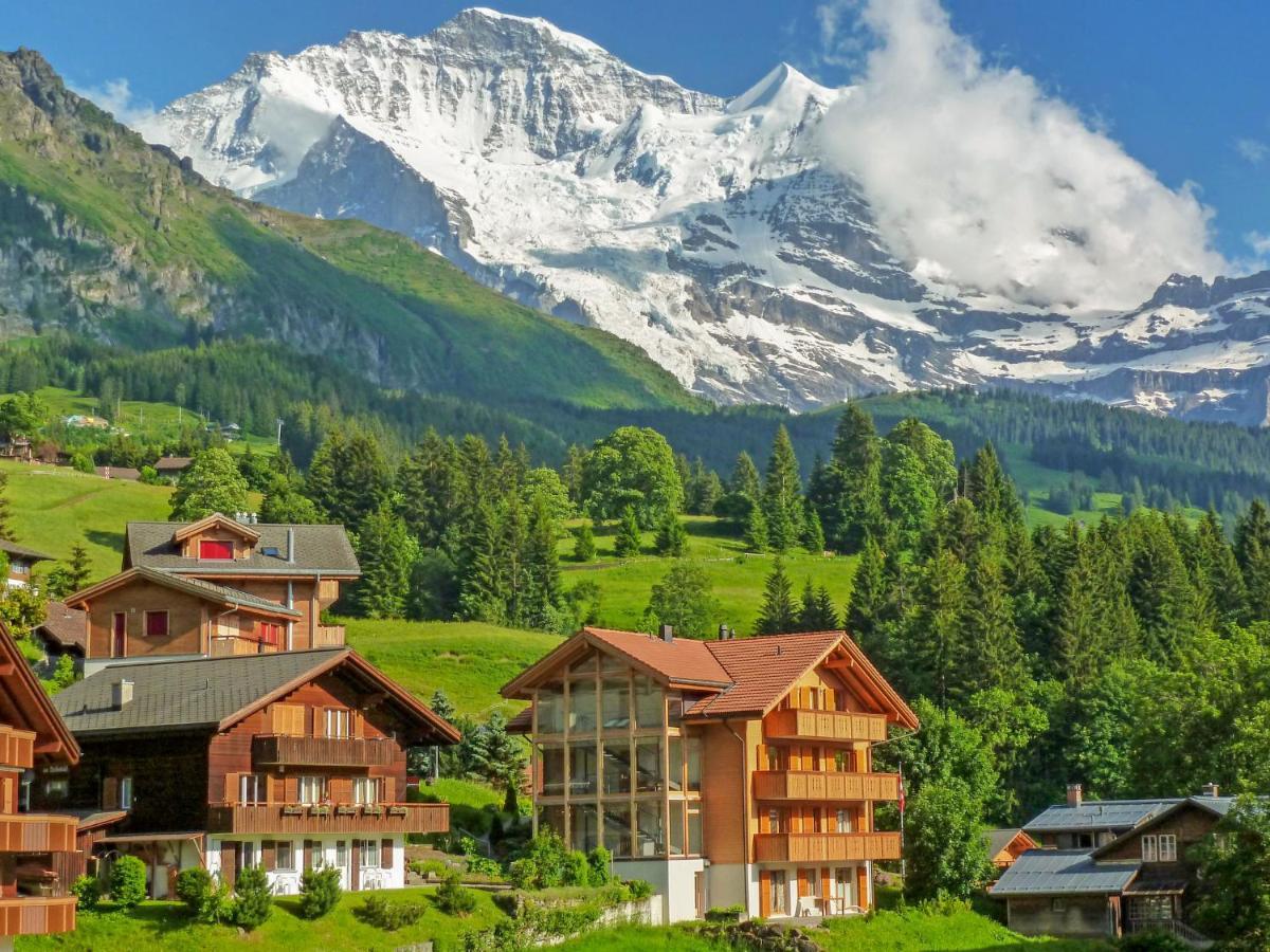 Apartment Fortuna By Interhome Wengen Buitenkant foto