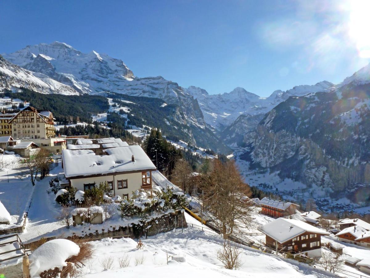 Apartment Fortuna By Interhome Wengen Buitenkant foto