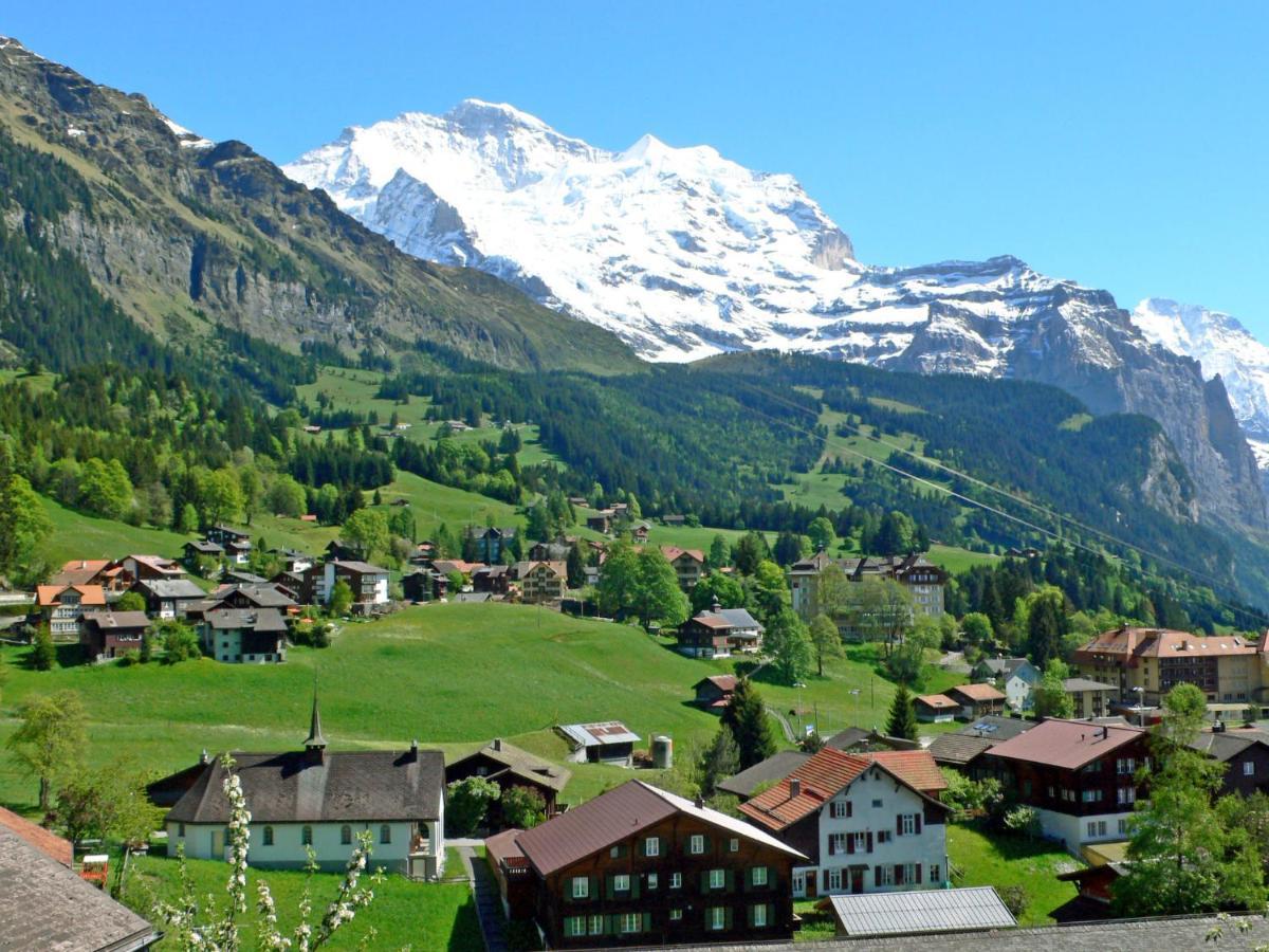 Apartment Fortuna By Interhome Wengen Buitenkant foto